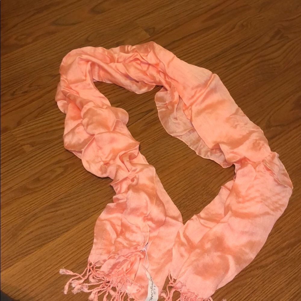 Pink scarf